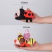 HAHA Baby Finger Puppets Toys Infant Newborn Rattle Travel Toy Soft Plush Interactive Sensory Gift Toy Set for 0 3 6 to 12 Months Boys Girls B07GWDGXR3